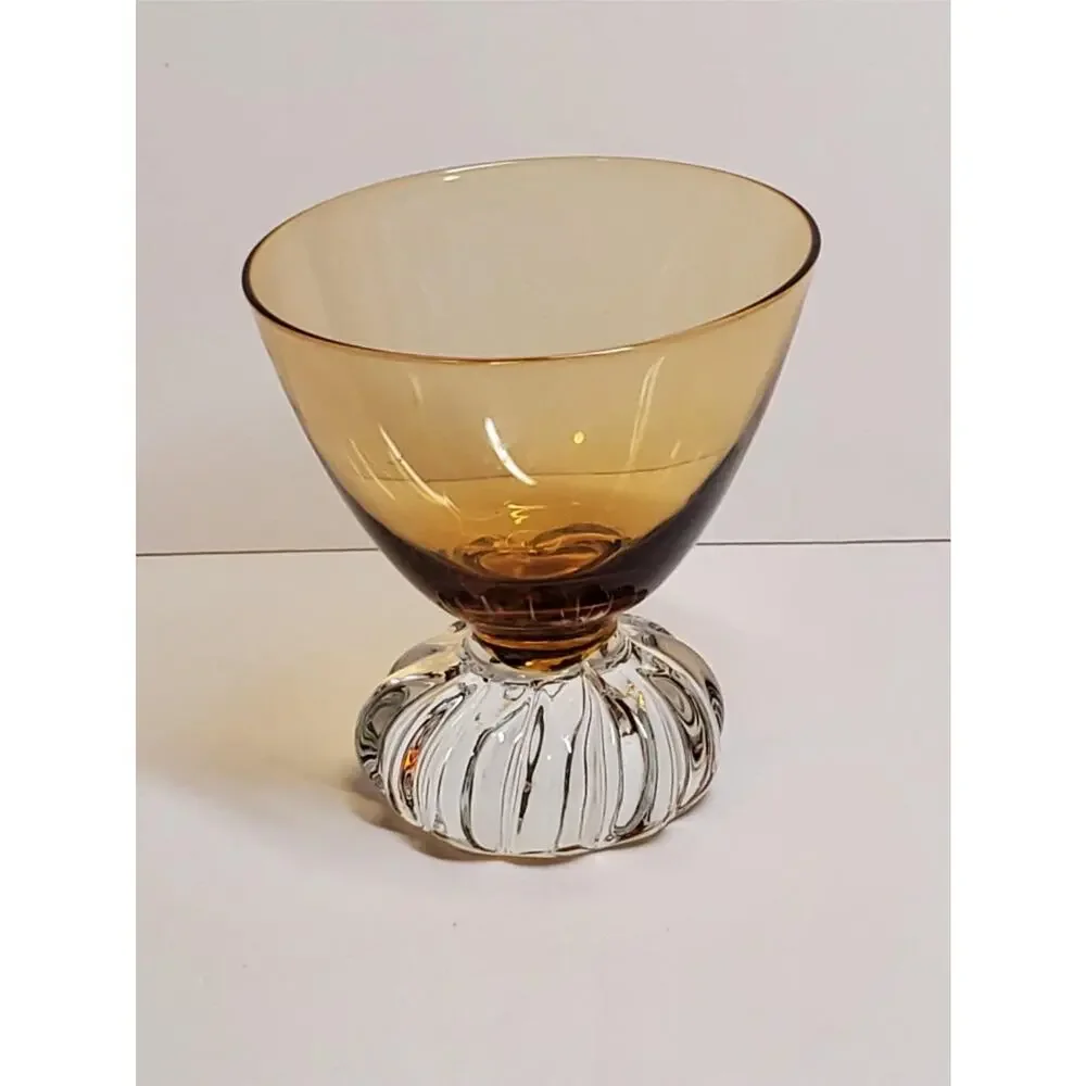 Amber Shot Glass
